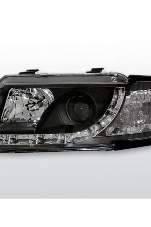 Coppia di fari a Led stile luce diurna Audi A3 8L 96-00