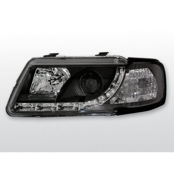 Coppia di fari a Led stile luce diurna Audi A3 8L 96-00