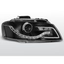 Coppia di fari a Led stile luce diurna Audi A3 8P 03-08