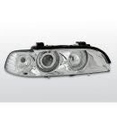 Fari Angel Eyes BMW Serie 5 E39 95-03 Chrome