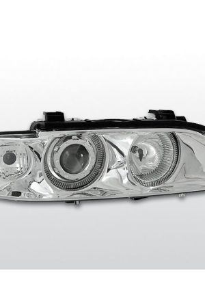 Fari Angel Eyes BMW Serie 5 E39 95-03 Chrome