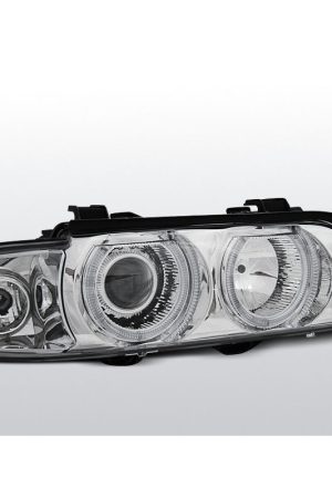 Fari Angel Eyes BMW Serie 5 E39 95-03 Chrome