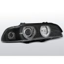 Fari Angel Eyes BMW Serie 5 E39 95-03 Chrome