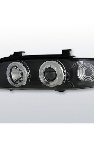 Fari Angel Eyes BMW Serie 5 E39 95-03 Neri