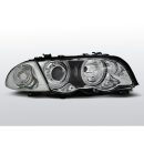 Fari Angel Eyes BMW Serie 3 E46 98-01 berlina & station