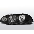 Fari Angel Eyes BMW Serie 3 E46 98-01 berlina & station