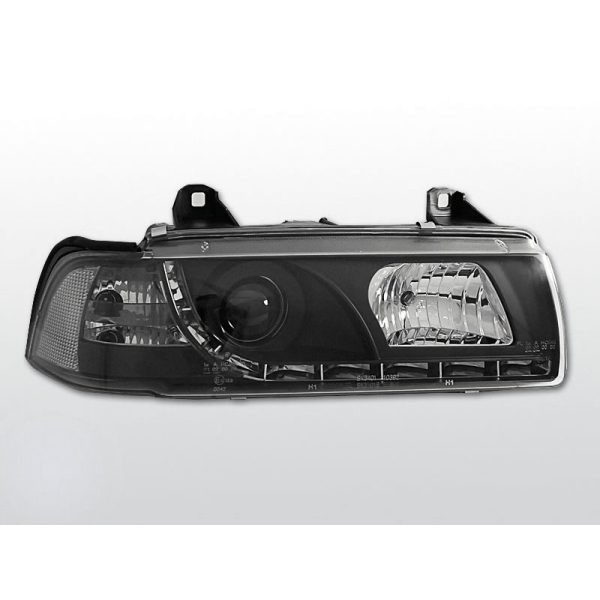 Coppia di fari a Led stile luce diurna BMW Serie 3 E36 90-99 Coupe & Cabrio