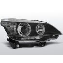 Fari CCFL Angel Eyes BMW Serie 5 E60 / E61 03-07 Neri