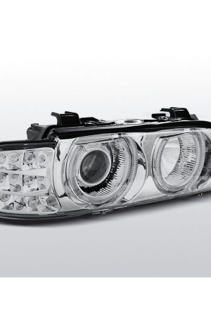 Fari Angel Eyes BMW Serie 5 E39 95-03 Chrome