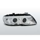 Fari Led Angel Eyes Xenon BMW X5 E53 03-06