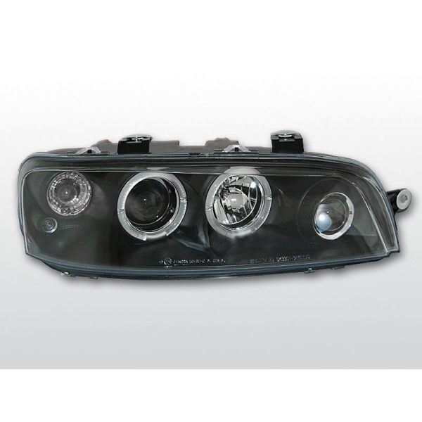 Fari Angel Eyes Fiat Punto II 99-03 Neri