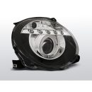 Fari Led Angel Eyes Fiat 500 2007-