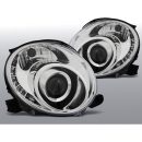 Fari a Led Fiat 500 2007- Chrome