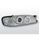 Fari Angel Eyes Subaru Impreza 93-00 Chrome