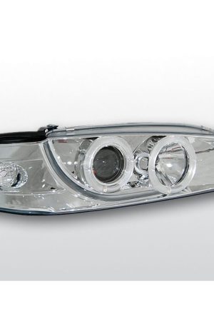 Fari Angel Eyes Subaru Impreza 93-00 Chrome