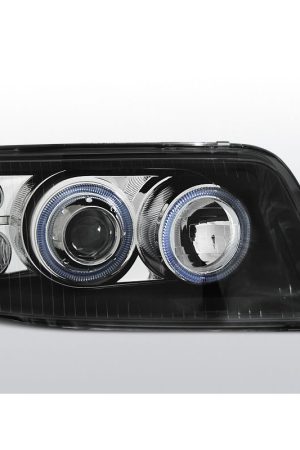 Fari Angel Eyes Volkswagen T5 03-09 Neri