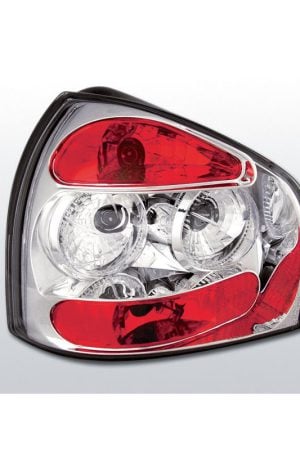 Coppia fari posteriori Audi A3 8L 96-00 Chrome