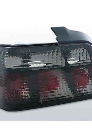 Coppia fari posteriori BMW Serie 3 E36 berlina 90-99 Clear Black