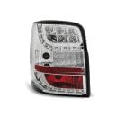 Coppia fari Led posteriori Volkswagen Passat 3BG station 00-04 Chrome