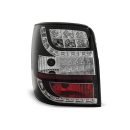 Coppia fari Led posteriori Volkswagen Passat 3BG station 00-04 Neri