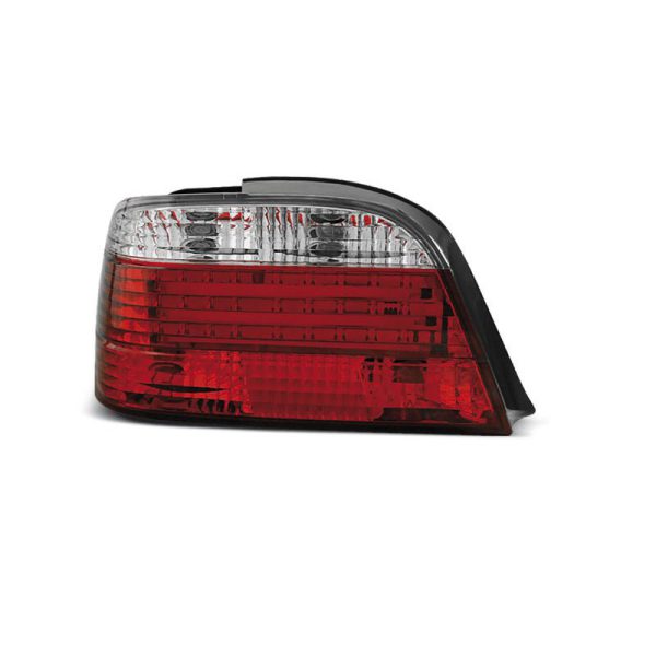 Coppia fari Led posteriori BMW Serie 7 E38 94-01 Rossi e Bianchi