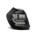 Coppia fari Led posteriori BMW Serie 1 E81-E87 04-07 Neri