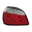 Coppia fari Led posteriori BMW Serie 5 E60 03-07 Rossi e Bianchi