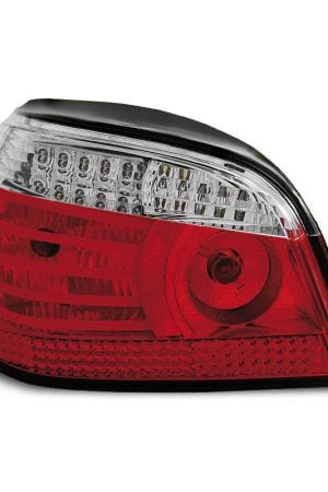 Coppia fari Led posteriori BMW Serie 5 E60 03-07 Rossi e Bianchi