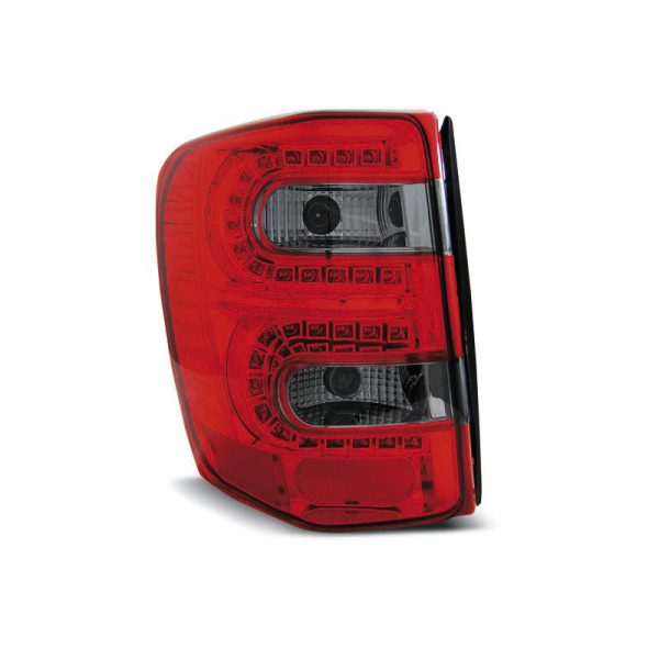 Coppia fari Led posteriori CHRYSLER JEEP GRAND CHEROKEE 99-05 Rossi e Fume