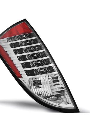 Coppia fari Led posteriori Ford Focus HB 98-04 Chrome