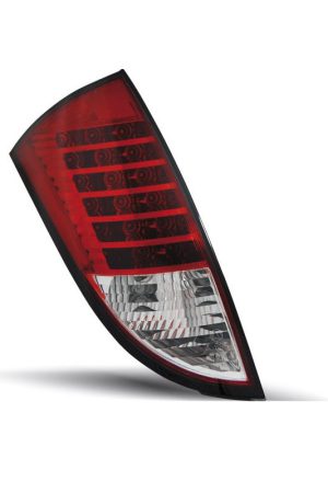 Coppia fari Led posteriori Ford Focus HB 98-04 Rossi e Bianchi