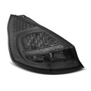 Coppia fari Led posteriori Ford Fiesta 08-12 Fume