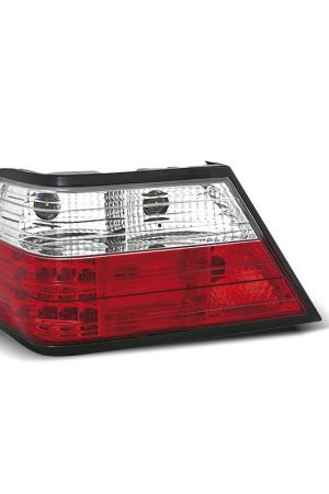 Coppia fari Led posteriori Mercedes Classe E W124 85-95 Rossi e Bianchi