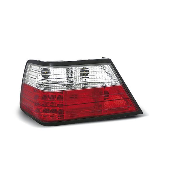 Coppia fari Led posteriori Mercedes Classe E W124 85-95 Rossi e Bianchi