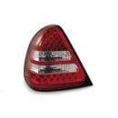 Coppia fari Led posteriori Mercedes Classe C W202 93-00 Rossi e Bianchi