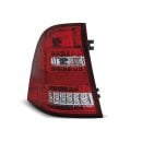 Coppia fari Led posteriori Mercedes Classe M W163 98-05 Rossi e Bianchi