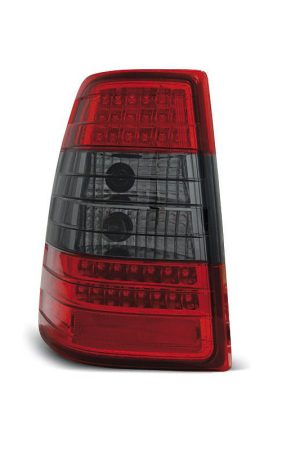 Coppia fari Led posteriori Mercedes Classe E W124 station 85-95 Rossi e Fume