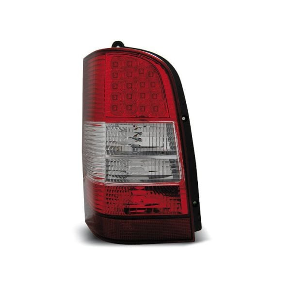 Coppia fari Led posteriori Mercedes Classe V W638 96-03 Rossi e Bianchi