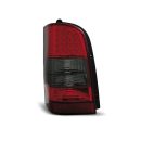 Coppia fari Led posteriori Mercedes Classe V W638 96-03 Rossi e Fume