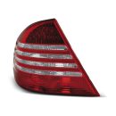 Coppia fari Led posteriori Mercedes Classe S W220 98-05 Rossi e Bianchi