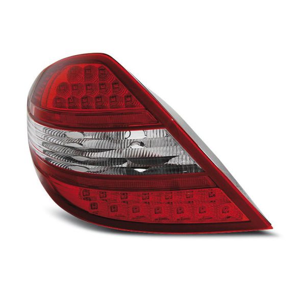 Coppia fari Led posteriori Mercedes SLK R171 04-11 Rossi e Bianchi