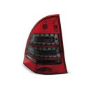 Coppia fari Led posteriori Mercedes Classe C W203 station 00-07 Rossi e Fume