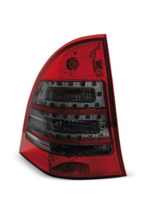 Coppia fari Led posteriori Mercedes Classe C W203 station 00-07 Rossi e Fume