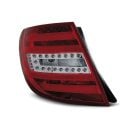 Coppia fari Led posteriori Mercedes Classe C W204 station 07-10 Rossi e Bianchi