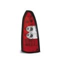 Coppia fari Led posteriori Opel Astra G station 97-04 Rossi