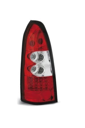 Coppia fari Led posteriori Opel Astra G station 97-04 Rossi