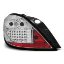 Coppia fari Led posteriori Opel Astra H 5p. 04-09 Chrome