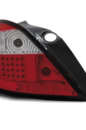 Coppia fari Led posteriori Opel Astra H 5p. 04-09 Rossi e Bianchi