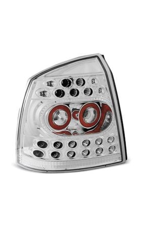 Coppia fari Led posteriori Opel Astra G HB 97-04 Chrome