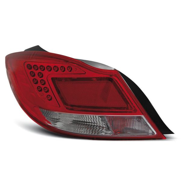 Coppia fari Led posteriori Opel Insignia 08-12 Rossi e Bianchi